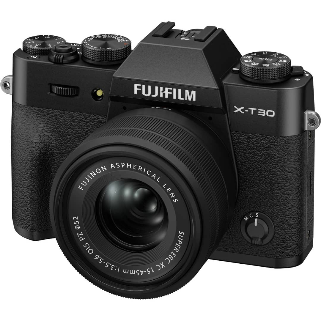 FUJIFILM X-T30 III Mirrorless Camera (Black) Bundle With 64GB