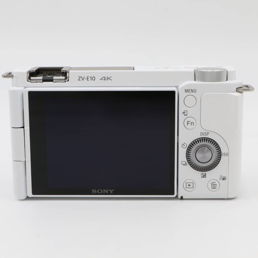 Sony Alpha ZV-E10 fotocamera mirrorless bianca numero di otturatori 24 [ottimo come nuovo