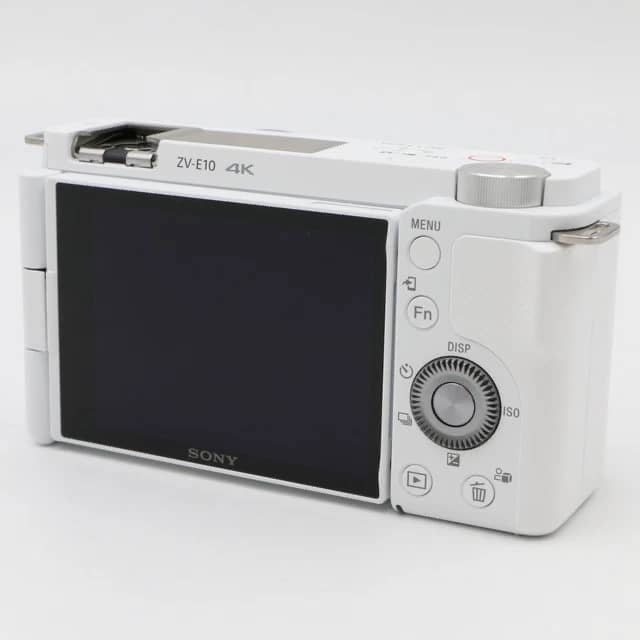 Sony Alpha ZV-E10 fotocamera mirrorless bianca numero di otturatori 24 [ottimo come nuovo