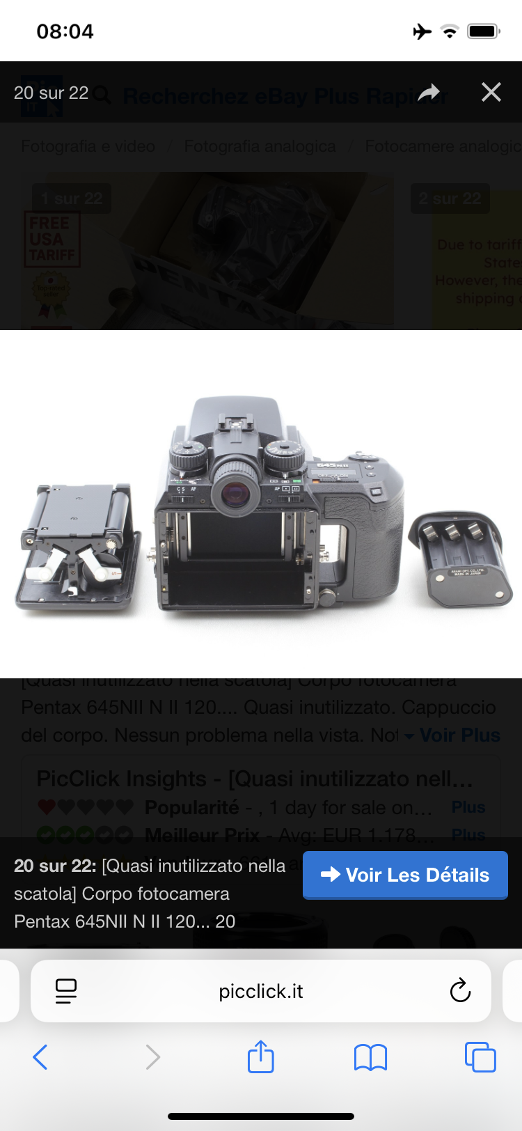 Pentax 645NII N II 120