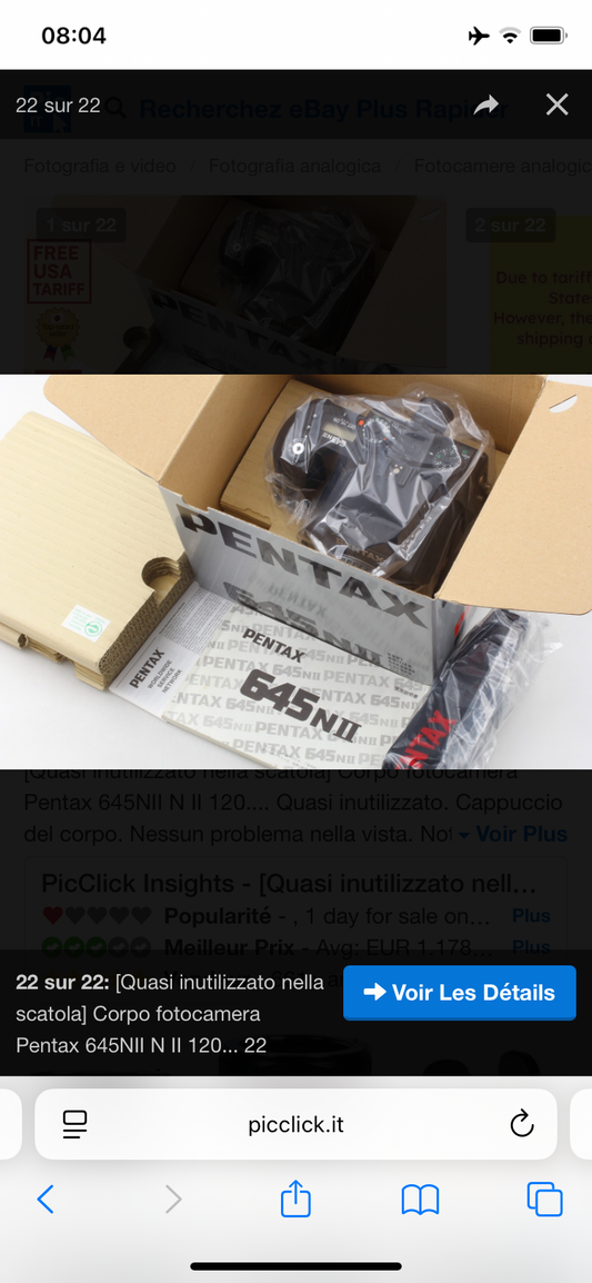 Pentax 645NII N II 120