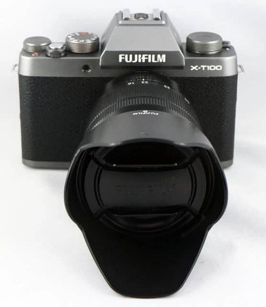 Fujifilm X-T100 24.2MP Digitale - Con 16-50mm Ois II Obiettivo, Argento