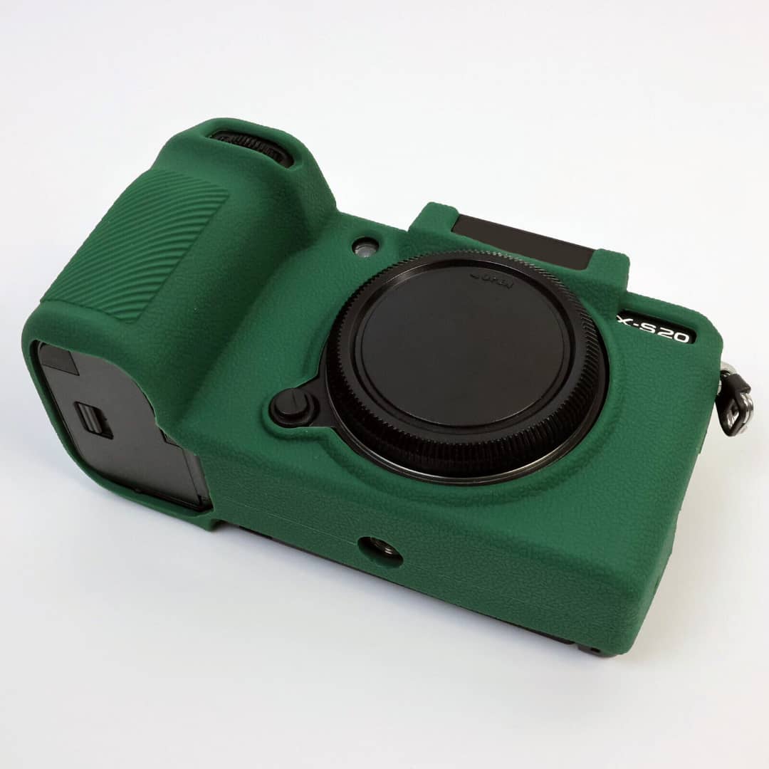 Custodia silicone morbida protezione fotocamera Fuji X-S20 Fujifilm XS20