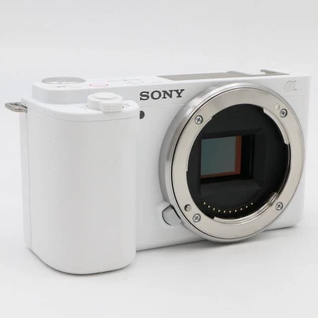 Sony Alpha ZV-E10 fotocamera mirrorless bianca numero di otturatori 24 [ottimo come nuovo