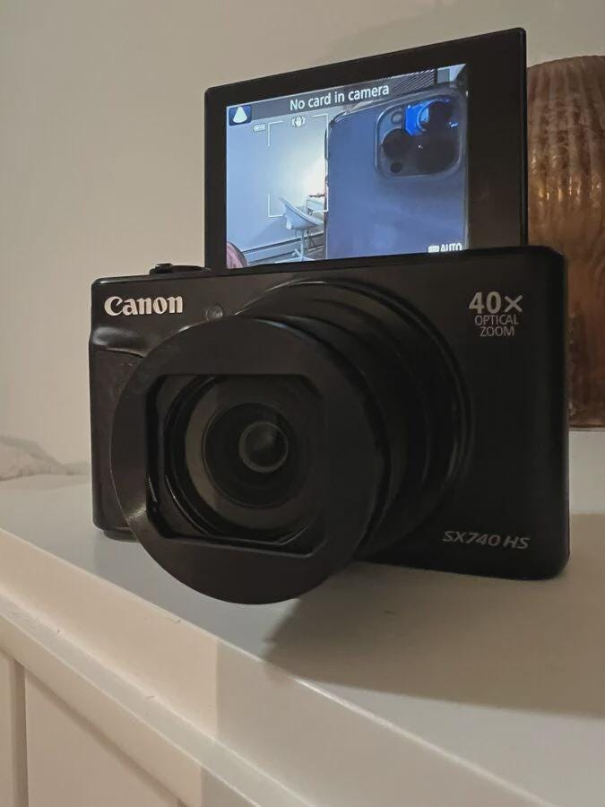 Canon PowerShot SX740 HS Lite Edition
Zoom potente in un formato tascabile