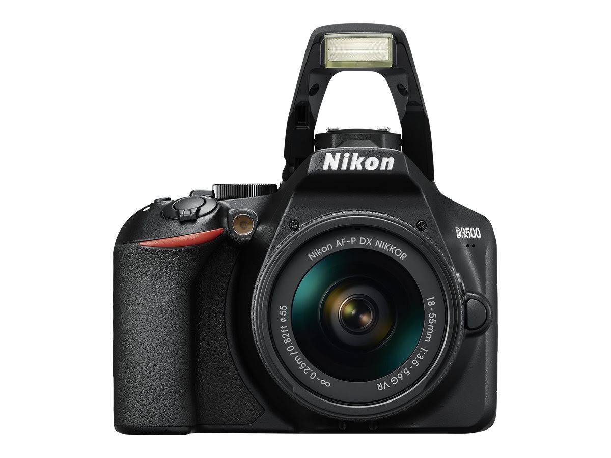 Nikon D3500 + obiettivi 18-55 mm VR| 24,2 MP | Full HD | Scheda di memoria Lexar gratuita