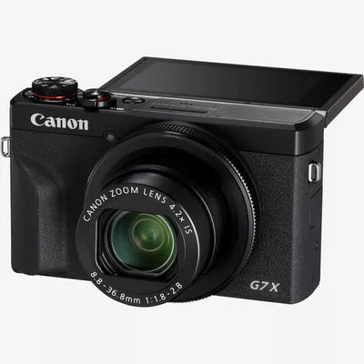 Canon PowerShot G7X Mark III
Una fotocamera compatta per professionisti, progettata per i content creator. Leggera, veloce e ideale per vlog, viaggi e social media.