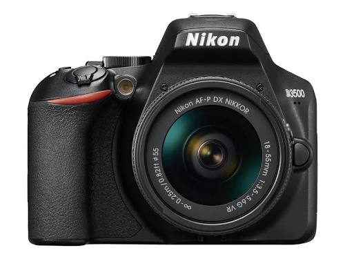 Nikon D3500 + obiettivi 18-55 mm VR| 24,2 MP | Full HD | Scheda di memoria Lexar gratuita